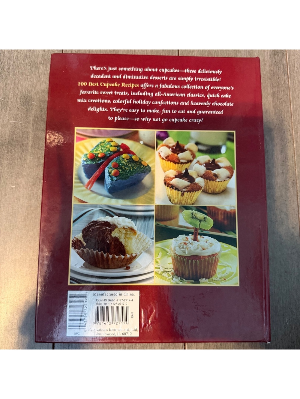 100 Best Cupcake Recipes Cookbook - Picture 3 of 4